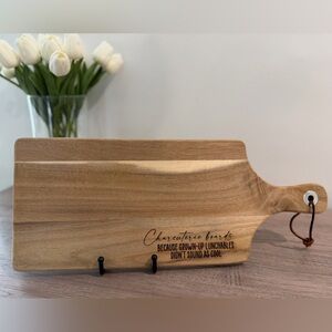 Wooden Serving Board with Handle